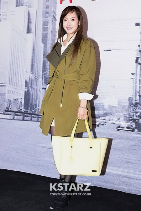 빅토리아, 7일 서울시 신사동 가로수길 커피스미스에서 열린 쌤소나이트 레드 S/S 론칭 이벤트 행사에 참석
