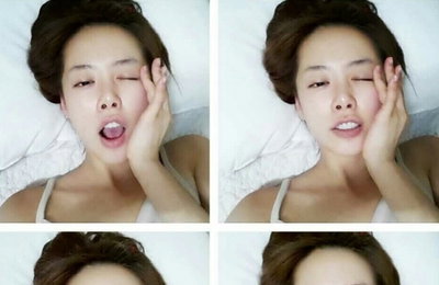 청순 민낯 신지수, 귀여운 모닝 셀카