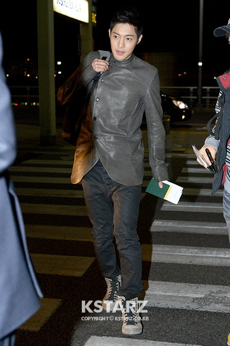 김현중, 22일 오후 브라질 한인 50주년 기념음악회 '2013FEELKOREA' 참석차 상파울로 출국