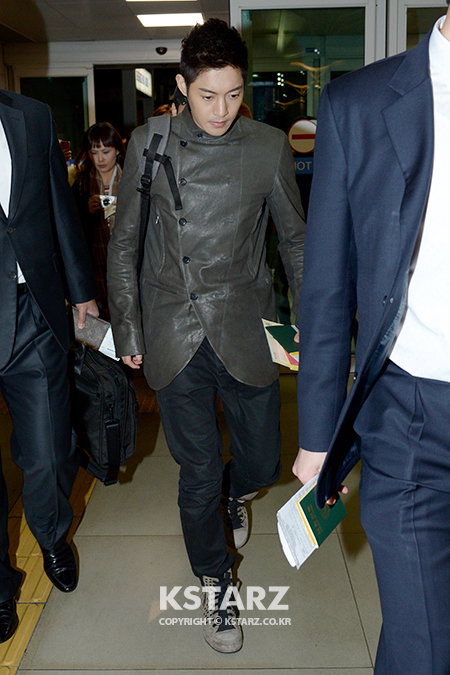 김현중, 22일 오후 브라질 한인 50주년 기념음악회 '2013FEELKOREA' 참석차 상파울로 출국