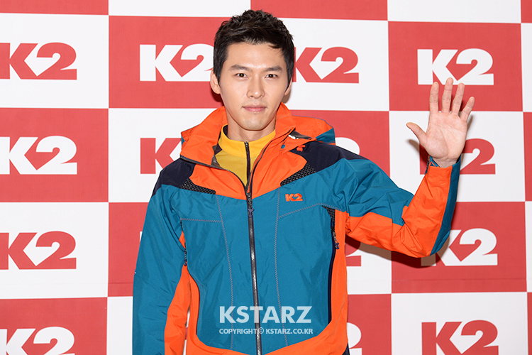 현빈, 아웃도어 브렌드 K2 패션쇼 포토월 행사에 참석