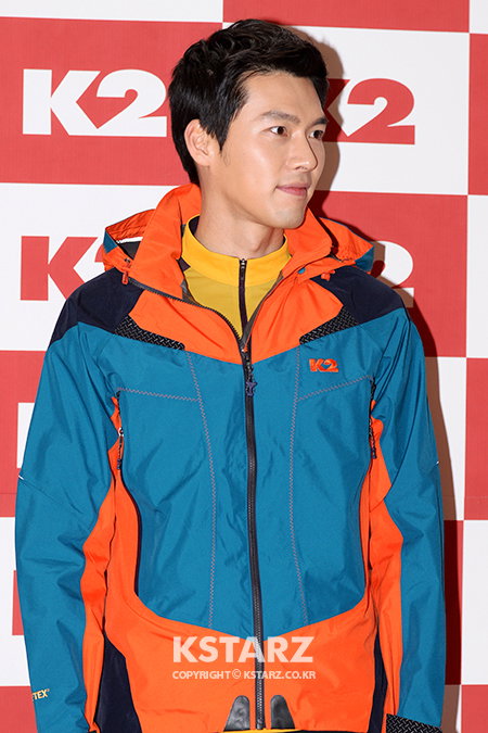 현빈, 아웃도어 브렌드 K2 패션쇼 포토월 행사에 참석