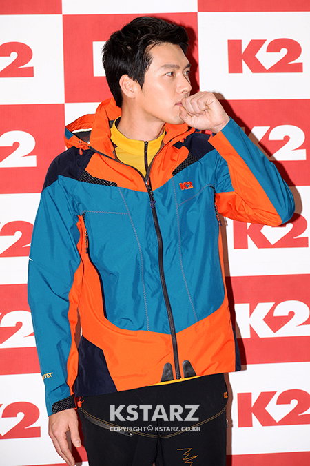 현빈, 아웃도어 브렌드 K2 패션쇼 포토월 행사에 참석