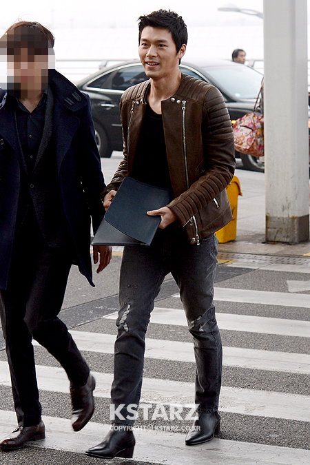 현빈,8일 오전 대만 팬미팅 참석차 인천국제공항을 통해 출국