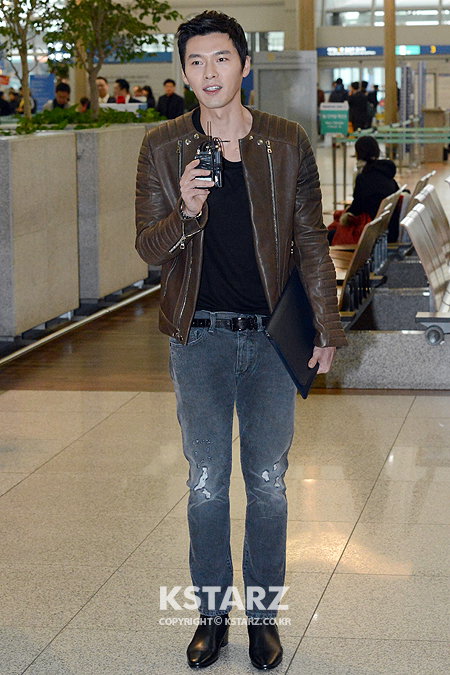현빈,8일 오전 대만 팬미팅 참석차 인천국제공항을 통해 출국