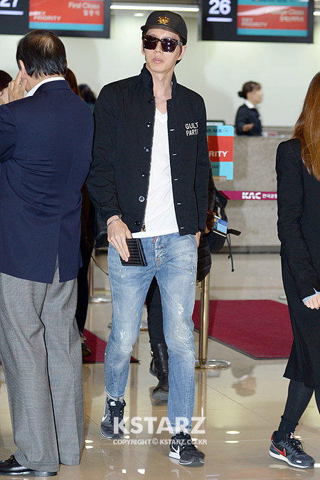 박해진,8일 오전 일본 팬미팅 참석차 김포국제공항을 통해 출국