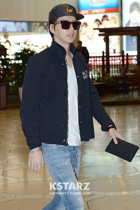 박해진,8일 오전 일본 팬미팅 참석차 김포국제공항을 통해 출국
