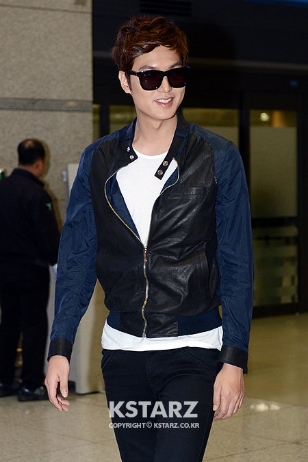 이민호,6일 오후 광고촬영마치고 대만에서 귀국