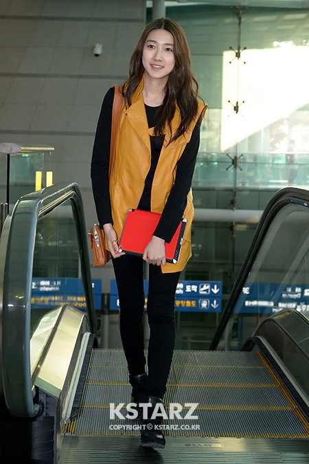 배우 주다영,15일 오전 '오사카 아시아 필름 페스티벌' 참석차 인천공항을통해 출국