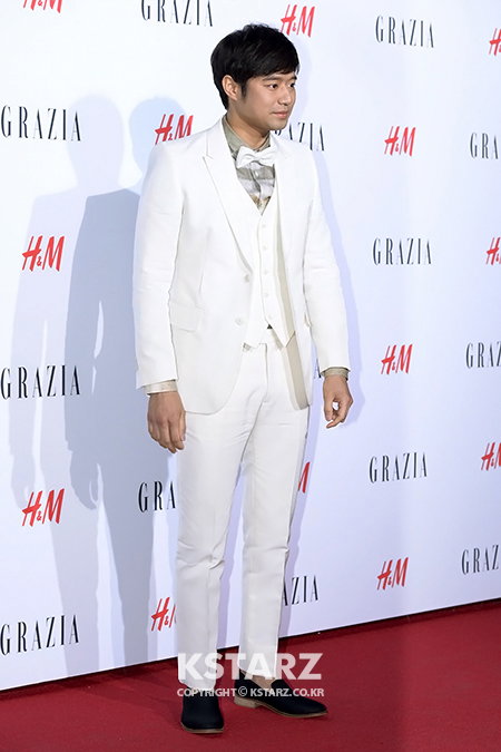 천정명, 20일 오후 서울 에서 열린 'H&M과 GRAZIA(그라치아) 매거진' 가로수길점 오픈 행사 파티에 참석
