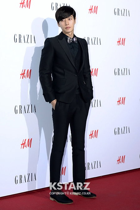 박해진,20일 오후 서울 에서 열린 'H&M과 GRAZIA(그라치아) 매거진' 가로수길점 오픈 행사 파티에 참석