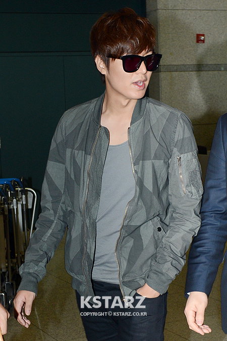 이민호,25일 오전 인도네시아 자카르타 팬미팅 마치고 인천국제공항을 통해 귀국
