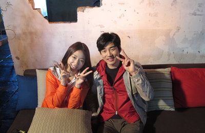 <사랑의 가위바위보> 윤계상 & 박신혜 포스터 촬영현장 대공개