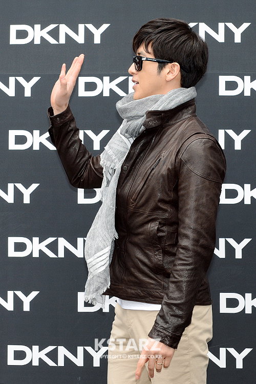 배우 고수, 2일 오후 서울 강남구 청담동 DKNY 청담점에서 열린 DKNY 2013 S/S 콜렉션에 참석