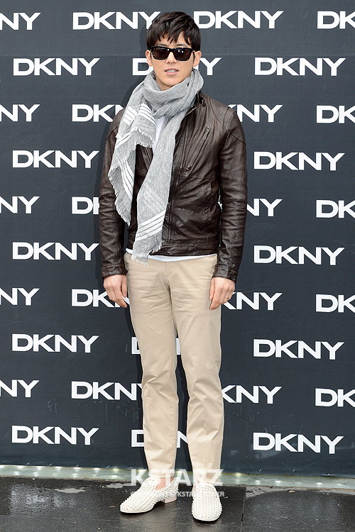 배우 고수, 2일 오후 서울 강남구 청담동 DKNY 청담점에서 열린 DKNY 2013 S/S 콜렉션에 참석