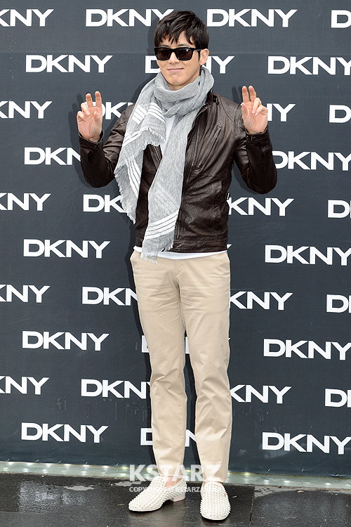 배우 고수, 2일 오후 서울 강남구 청담동 DKNY 청담점에서 열린 DKNY 2013 S/S 콜렉션에 참석