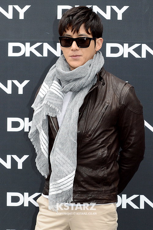 배우 고수, 2일 오후 서울 강남구 청담동 DKNY 청담점에서 열린 DKNY 2013 S/S 콜렉션에 참석