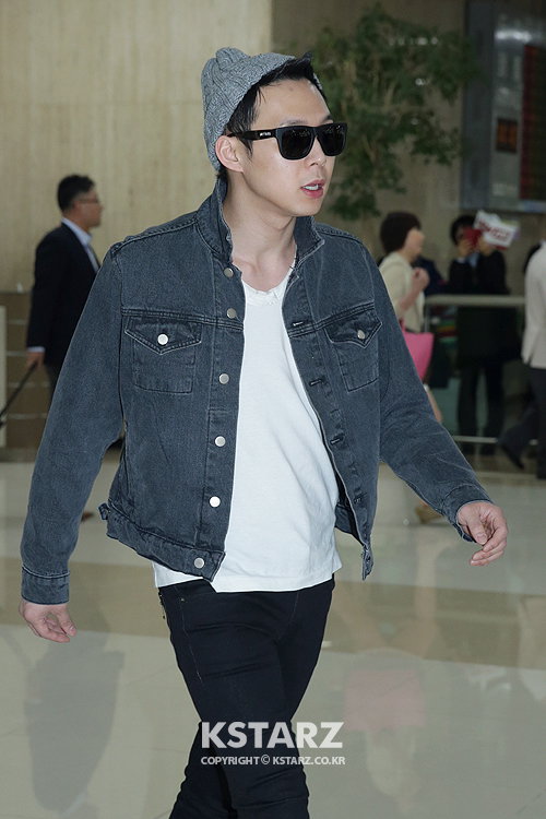 5일 오후 그룹 JYJ 김준수,박유천이 일본 도쿄돔에서 3일간 콘서트를 마치고 김포국제공항을 통해 입국