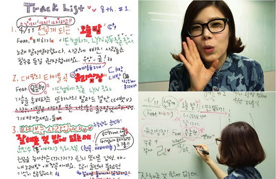 컴백 린(LYn), 독특한 앨범 강의 화제