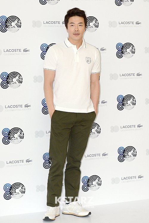 배우 권상우, 15일 오후 영등포 타임스퀘어에서 '라코스테 80주년 기념 로드쇼(LACOSTE 80th Anniversary Road Show)' 오프닝 세레모니 행사 참석