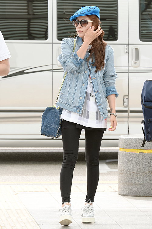 보아, 17일 오전 대만 콘서트차 인천국제공항을 통해 출국