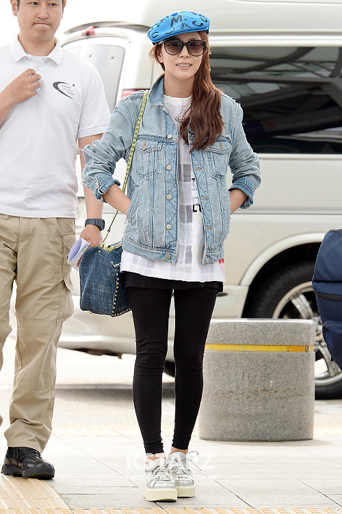보아, 17일 오전 대만 콘서트차 인천국제공항을 통해 출국