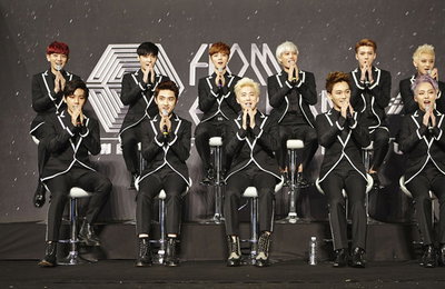 엑소(EXO), 가장 사랑받은 셀카 스타' 1위~4위 싹쓸이
