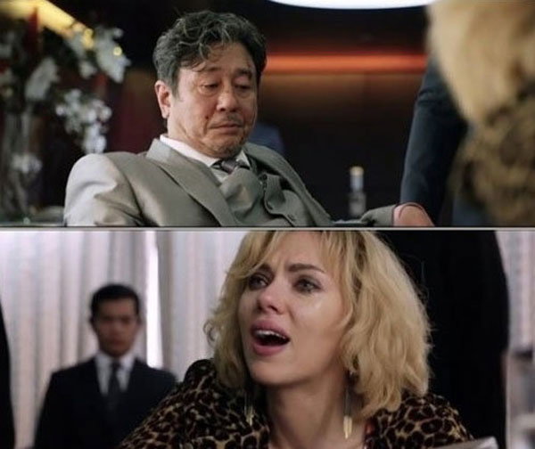 루시 스칼렛 요한슨 눈물