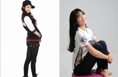 치어리더 박기량 vs 김연정 '야구장 여신은 누구?'