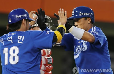 <프로야구> 삼성, 이승엽 활약에 후반기 첫 3연전 싹쓸이