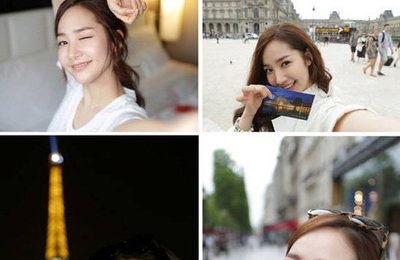박민영, 파리서도 인정받는 '국제적 미모'