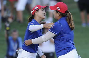 LPGA 한국팀, 와일드 카드로 힘겹게 결승