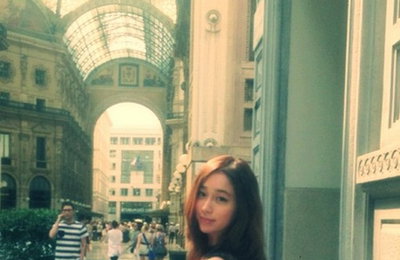 이민정, 결혼 1주년을 밀라노에서? '이병헌은 어디에…'