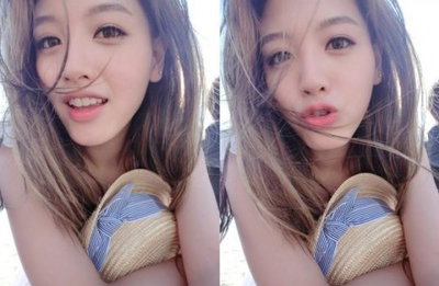 레인보우 재경, 햇빛속 빛나는 놀라운 미모 셀카