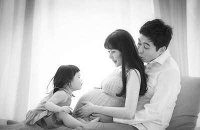 장영란, 둘째 아들 출산…단란한 네식구