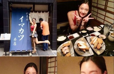 클라라, 일본 여행 중에도 드러난 S라인 몸매
