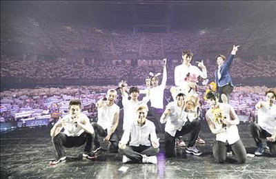 엑소, 콘서트 전석 매진에 다음달 13일 공연 추가