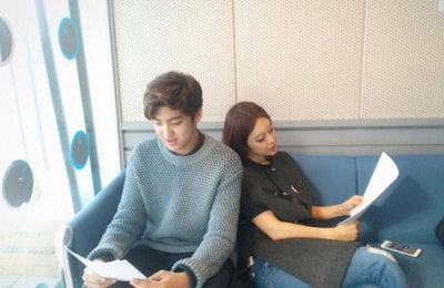 백지영·송유빈, 훈훈 비주얼 포즈