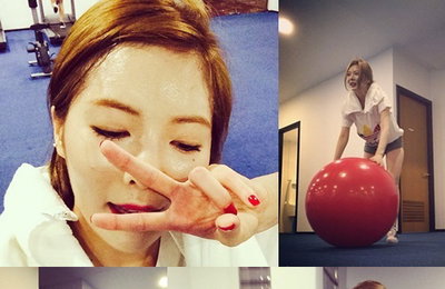 현아, 섹시퀸은 폭풍 운동 중…‘땀범벅돼도 상큼’