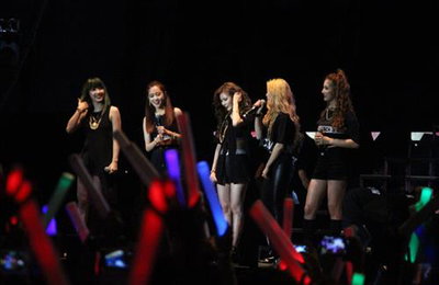 포미닛 미얀마서 첫 콘서트…7천명 몰려들어 