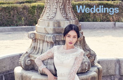 오연서, 순백의 웨딩드레스…"우아한 여신"