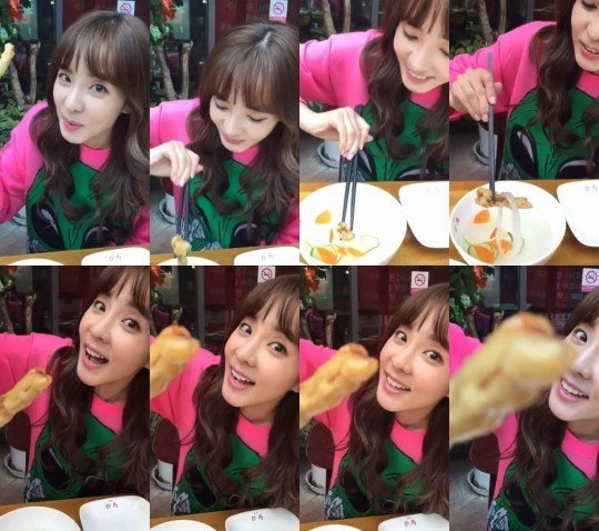 [사진]투애니원 산다라박 인스타그램