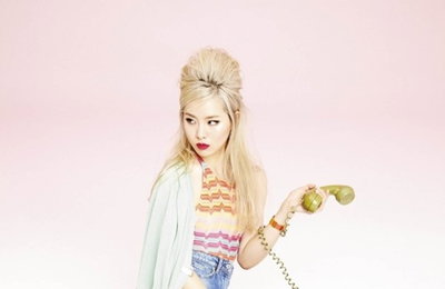 김예림, 파스텔톤 패션화보..'금발의 미녀?'