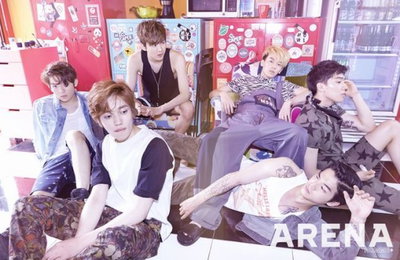 틴탑, 완전체로 색다른 여름 화보 공개…