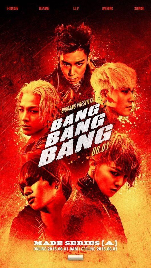 [사진]YG엔터테인먼트 제공, 빅뱅 &lsquo;BANG BANG BANG&rsquo; 포스터