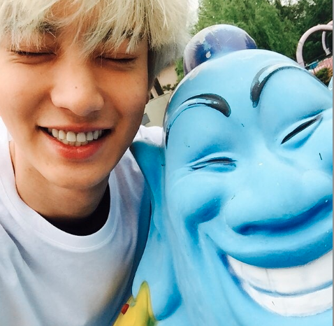 [사진]엑소(EXO)의 찬열 인스타그램