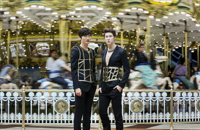 동방신기 밀랍인형 롯데월드서 만난다