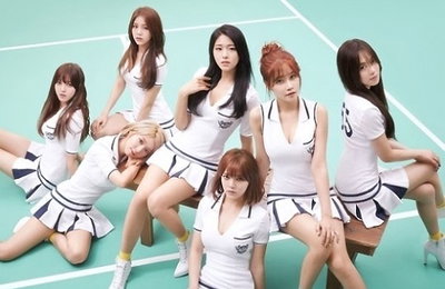 AOA, '심쿵해' 6개 음원차트 1위..걸그룹 대전 포문 열어
