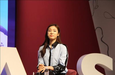 '피겨퀸' 김연아 도하 골즈 포럼'서 소회 밝혀…"역경 있어야 성공"
