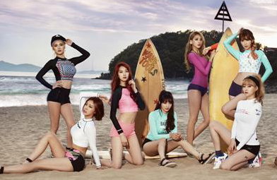 나인뮤지스, 중국 예능 '심쿵주의보' 출연
